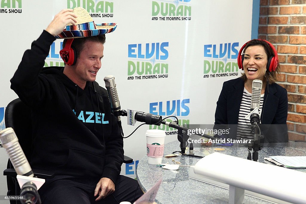 Billy Bush And Kit Hoover Visit "The Elvis Duran Z100 Morning Show"
