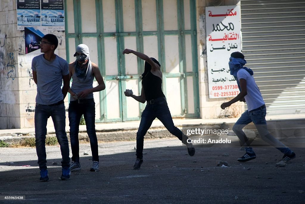Clashes in Hebron