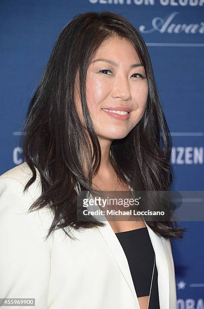Editor in chief of Self magazine Joyce Chang attends the 8th Annual Clinton Global Citizen Awards at Sheraton Times Square on September 21, 2014 in...