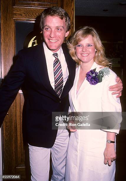 Actor Terry Lester and actress Elvera Roussel attend Good Housekeeping Celebrates Its 99th Anniversary on May 22, 1984 at Chasen's Restaurant in...