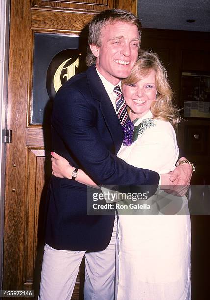 Actor Terry Lester and actress Elvera Roussel attend Good Housekeeping Celebrates Its 99th Anniversary on May 22, 1984 at Chasen's Restaurant in...
