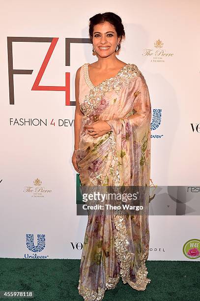 Bollywood actress Kajol attends Fashion 4 Development 4th Annual Official First Ladies Luncheon at The Pierre Hotel on September 23, 2014 in New York...
