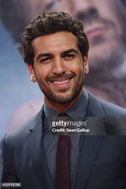 Elyas M'Barek attends the premiere of the film 'Who am I' at Zoo Palast on September 23, 2014 in Berlin, Germany.
