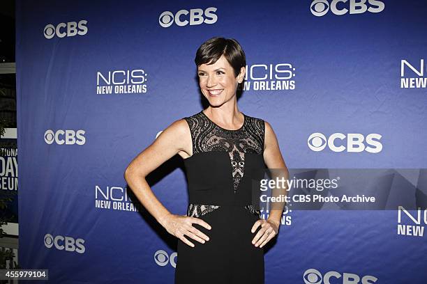 The cast of the new CBS drama NCIS: NEW ORLEANS attended the premiere at The National WWII Museum in New Orleans, Louisiana on Sept 17, 2014...