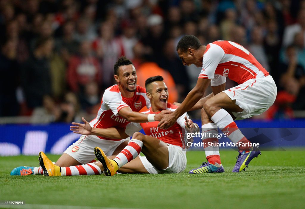 Arsenal v Southampton - Capital One Cup Third Round