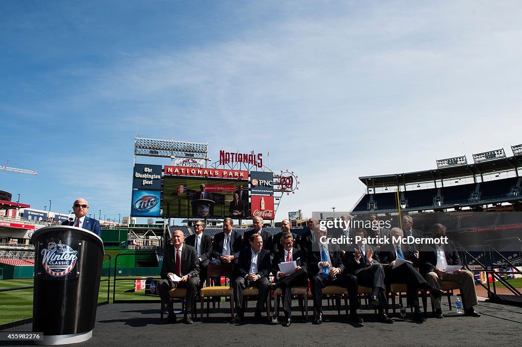 2015 NHL Winter Classic Press Event