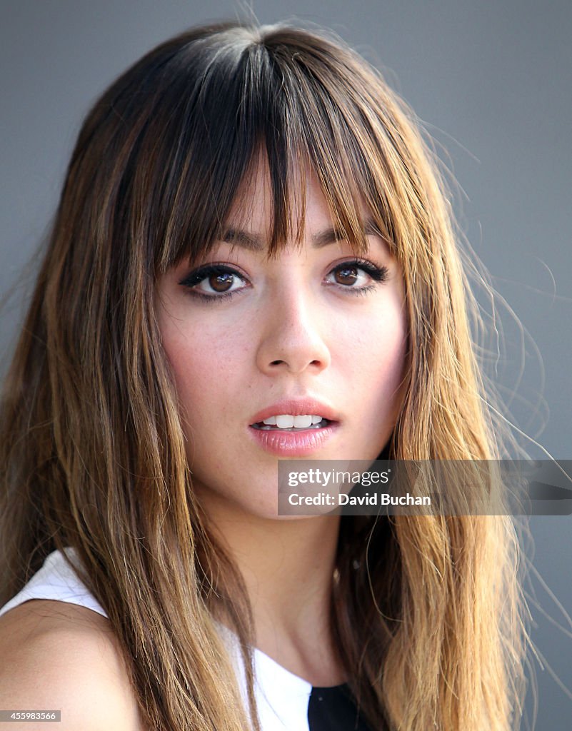 EXTRA Interviews Chloe Bennet At Westfield Century City