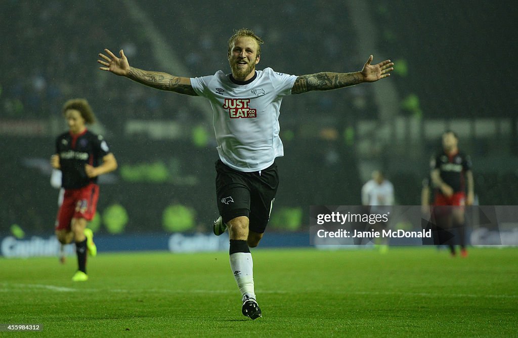 Derby County v Reading - Capital One Cup Third Round