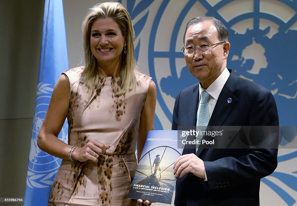Ban Ki-moon Meets With Dutch Leaders