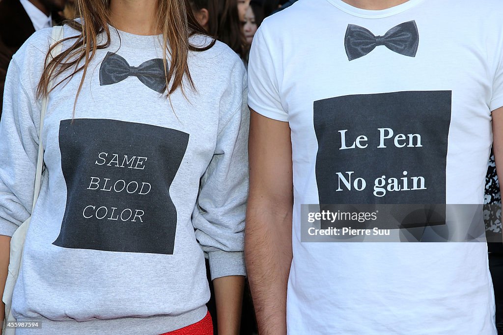 Street Style - Paris Fashion Week, Womenswear S/S 2015 : September 23rd