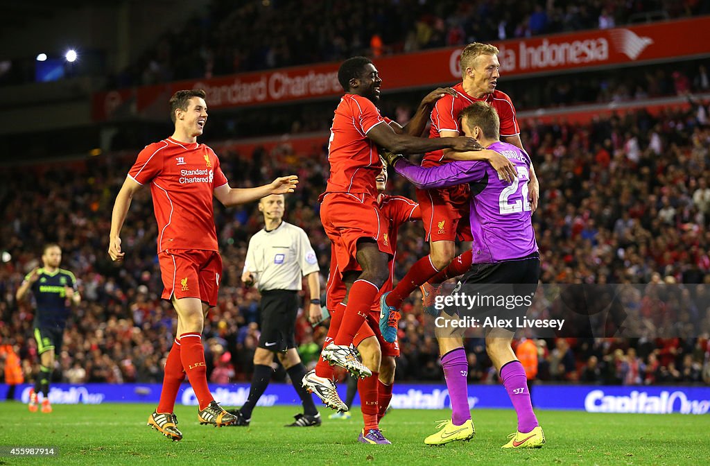 Liverpool v Middlesbrough - Capital One Cup Third Round