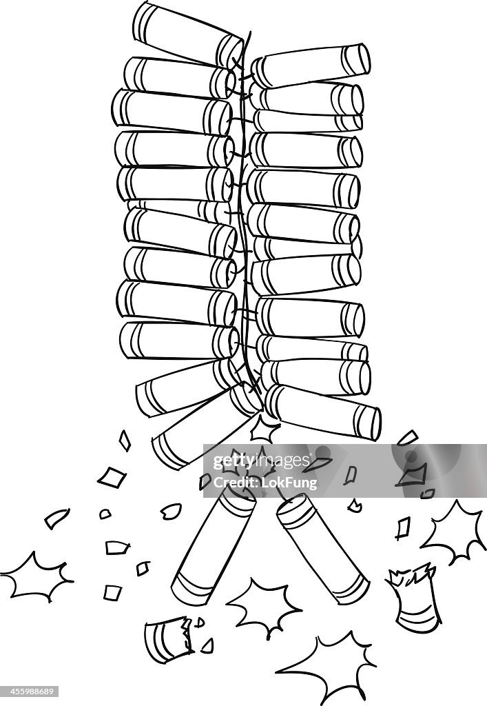 Draw Firecracker How To Draw Firecrackers
