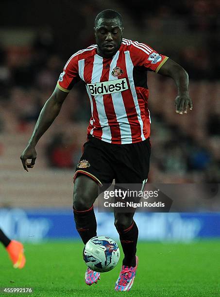 Jozy Altidore of Sunderland during their Capital One Cup Third Round between Sunderland and Stoke City at the Stadium of Light on September 23, 2014...