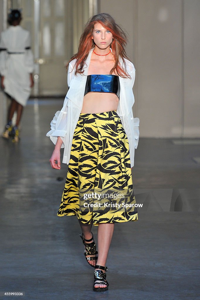 Ground Zero : Runway - Paris Fashion Week Womenswear Spring/Summer 2015