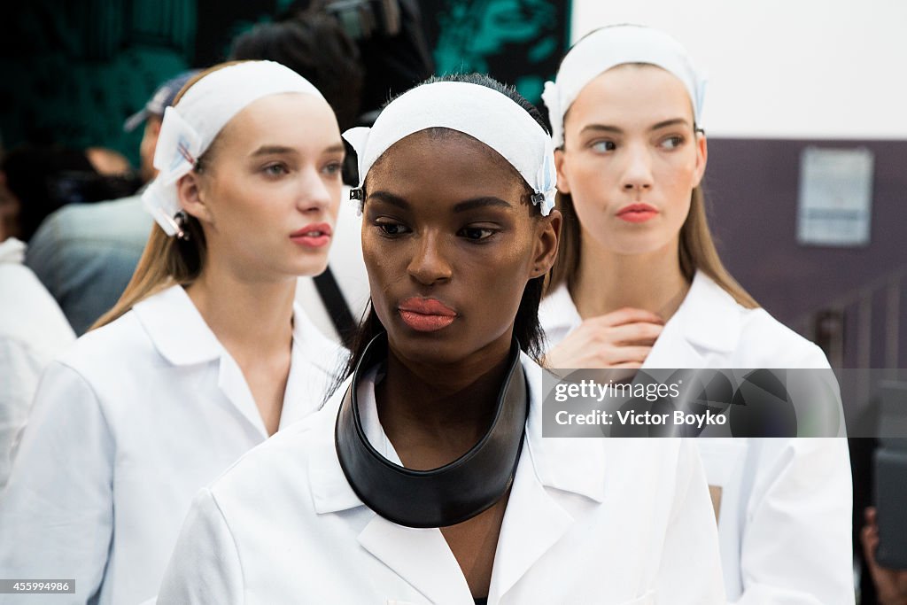Pascal Millet : Backstage - Paris Fashion Week Womenswear Spring/Summer 2015