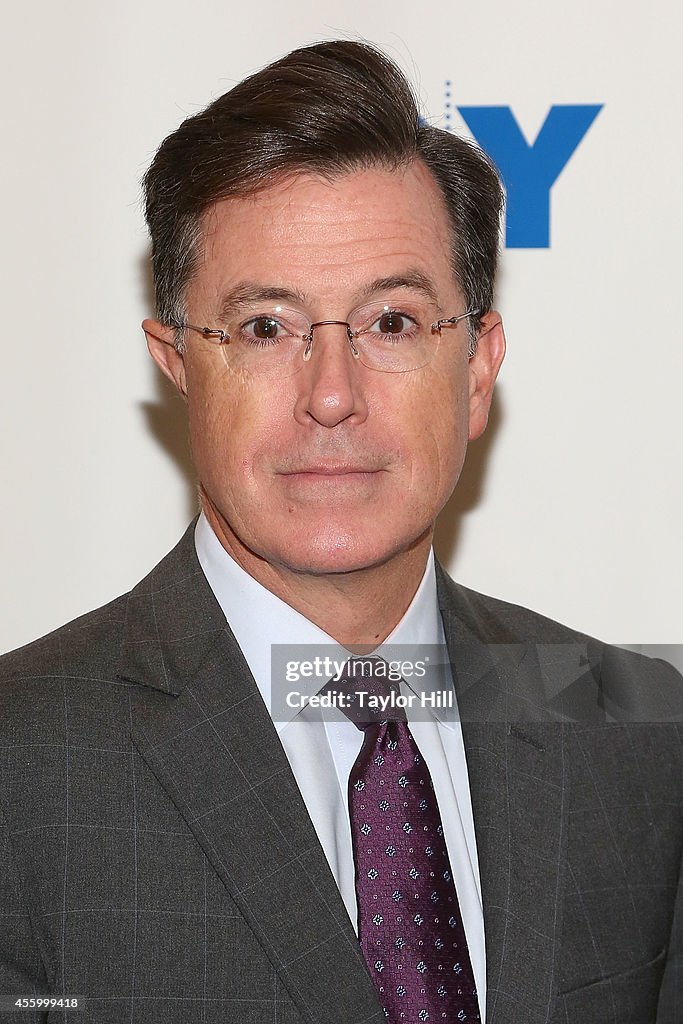 92nd Street Y Presents An Evening With Eric Schmidt And Jonathan Rosenberg In Conversation With Stephen Colbert