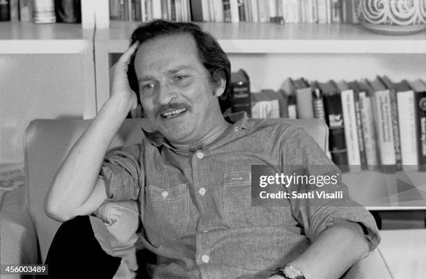 Movie Director Sidney Lumet during an interview on June 7, 1973 in New York, New York.