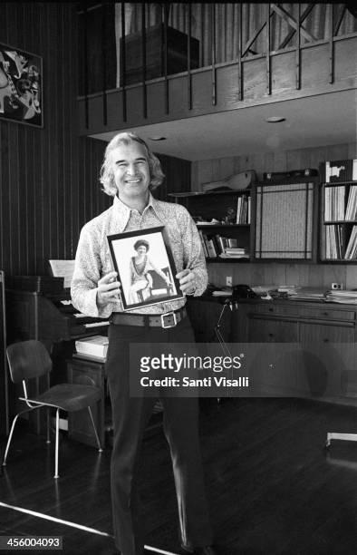 David Brubeck posing for a portrait on January 15, 1974 in Norwalk, Connectcut.