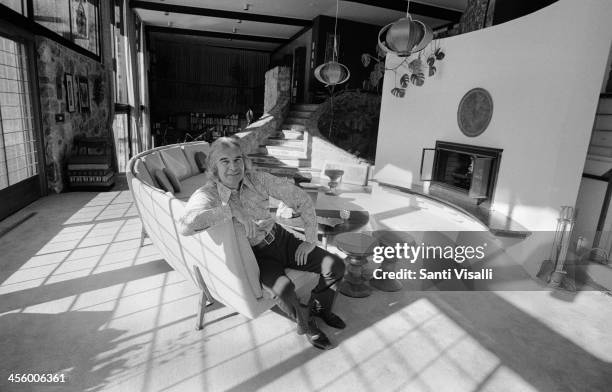 David Brubeck posing for a portrait on January 15, 1974 in Norwalk, Connectcut.