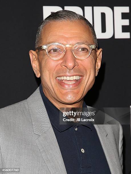 Jeff Goldblum attends the "Pride" Los Angeles special screening on September 23 in Beverly Hills, California.