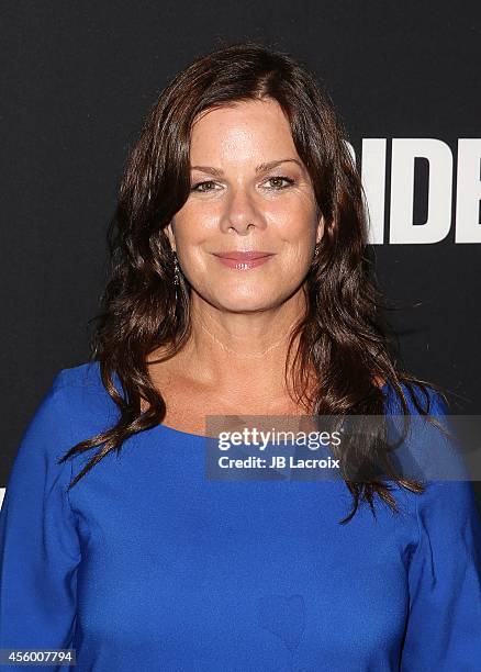 Marcia Gay Harden attends the "Pride" Los Angeles special screening on September 23 in Beverly Hills, California.