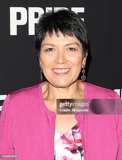 Sian James attends the "Pride" Los Angeles special screening on September 23 in Beverly Hills, California.