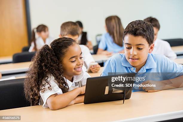 Uniform Tablet 1,297 School Students Tablets Stock Photos, High-Res Pictures, and ...