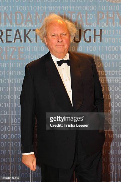 Graydon Carter attends the Breakthrough Prize Inaugural Ceremony at NASA Ames Research Center on December 12, 2013 in Mountain View, California.