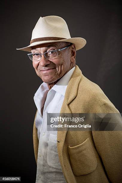 Film director Andrei Konchalovsky is photographed on September 6, 2014 in Venice, Italy.