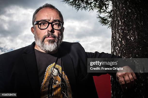 Film director Alex de La Iglesia is photographed on September 5, 2014 in Venice, Italy.