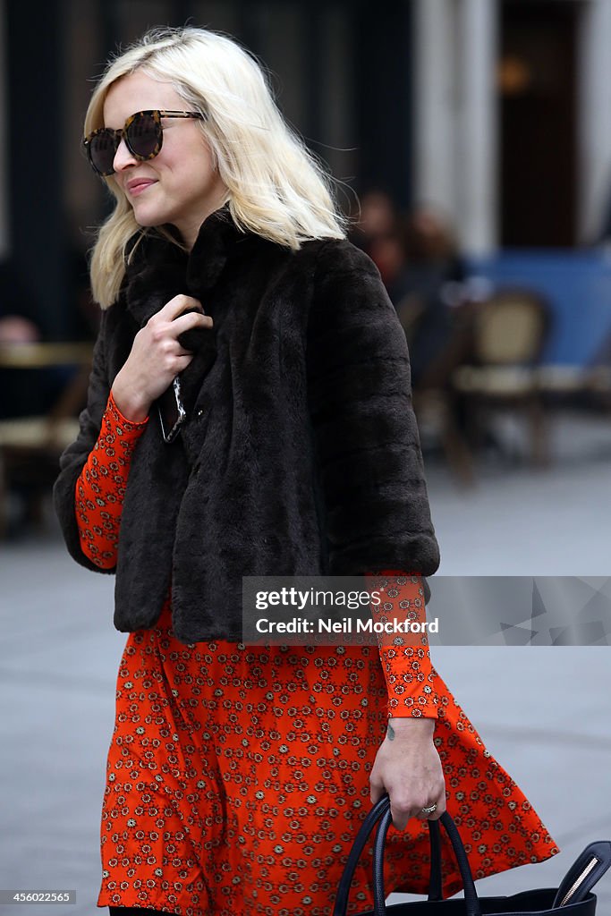 Fearne Cotton Sightings In London - December 13, 2013