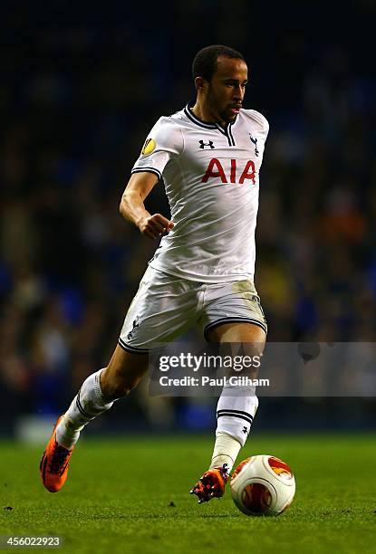 Andros Townsend of Tottenham Hotspur on the ball during the UEFA Europa League Group K match between Tottenham Hotspur FC and FC Anji Makhachkala at...
