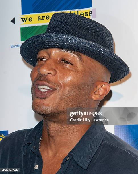 Actor James Lesure attends We Are Limitless 2nd Annual Celebrity Poker Tournament at Hyperion Public on September 23, 2014 in Los Angeles, California.