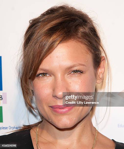 Actress Kiele Sanchez attends We Are Limitless 2nd Annual Celebrity Poker Tournament at Hyperion Public on September 23, 2014 in Los Angeles,...