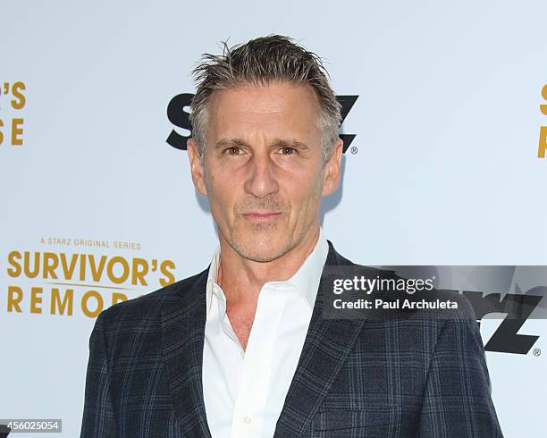 Actor Chris Stanley attends the STARZ new series "Survivor's Remorse" premiere at the Wallis Annenberg Center for the Performing Arts on September...