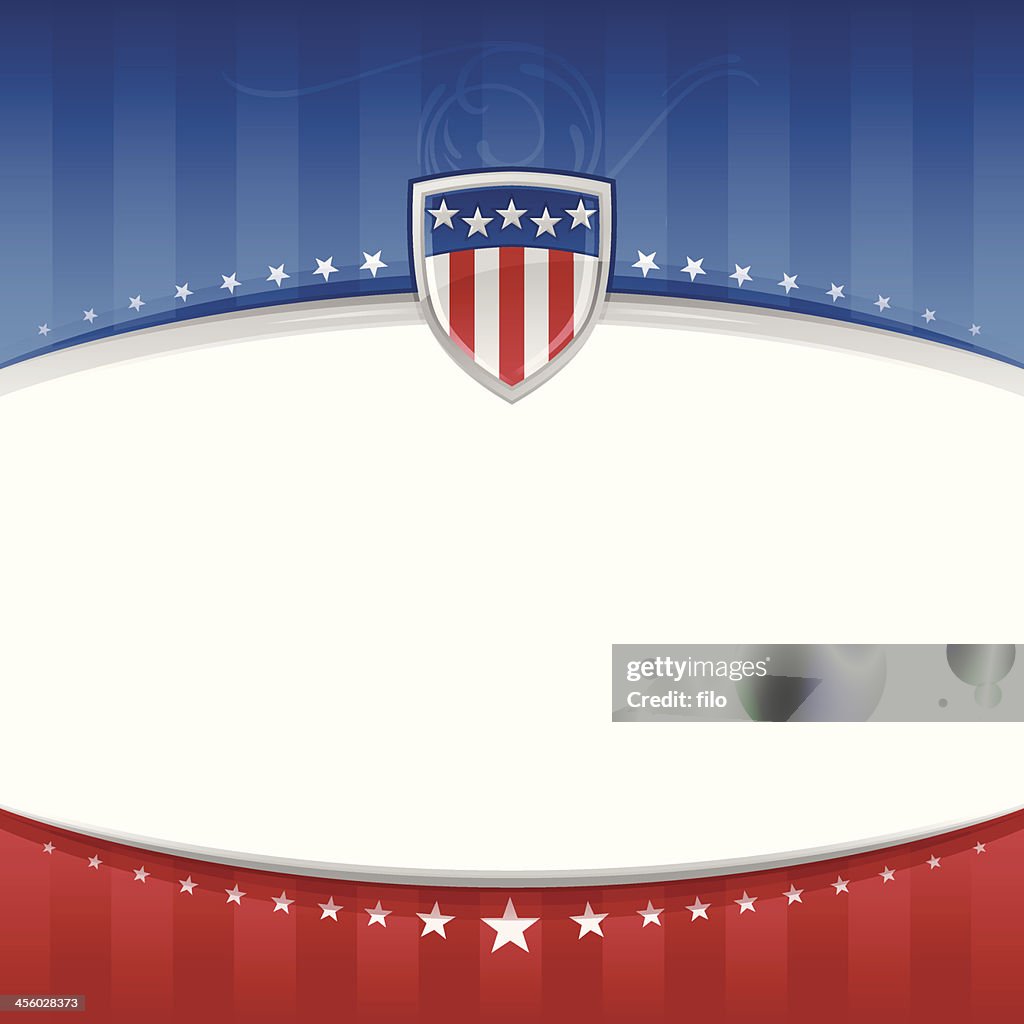 USA patriotischen Hintergrund