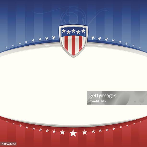 usa patriotic background - labor day north american holiday stock illustrations