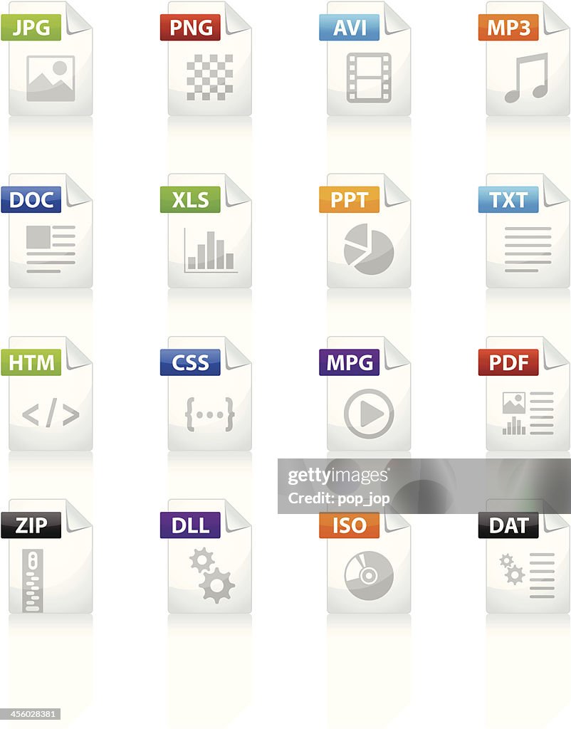Filetype icon set