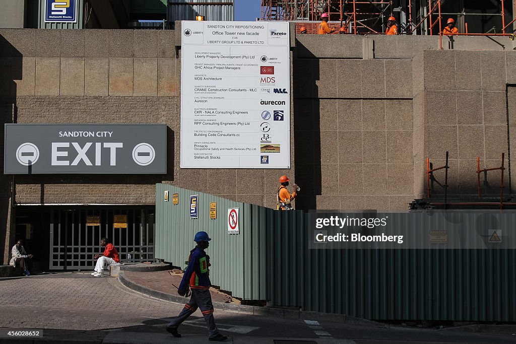 Construction Boom In Sandton