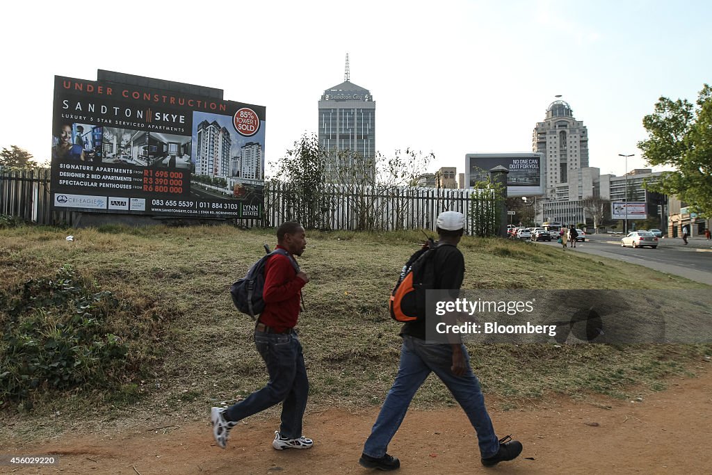 Construction Boom In Sandton