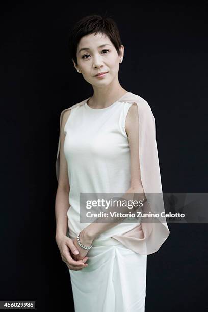 Actor Ho-jung Kim is photographed on September 4, 2014 in Venice, Italy.