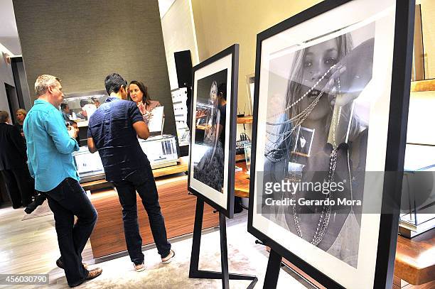 Guests attend David Yurman With Orlando Style Host An In-Store Event To Celebrate The "Enduring Style" Fall Campaign on September 23, 2014 in...