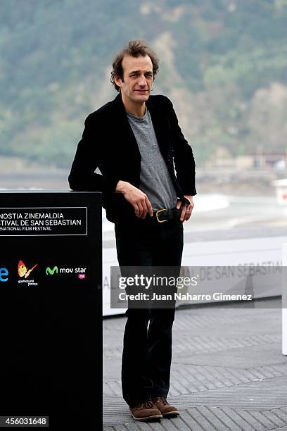 Martin Dubreuil attends 'Felix Eta Meira / Feix and Meira' photocall during 62nd San Sebastian International Film Festival at the Kursaal Palace on...