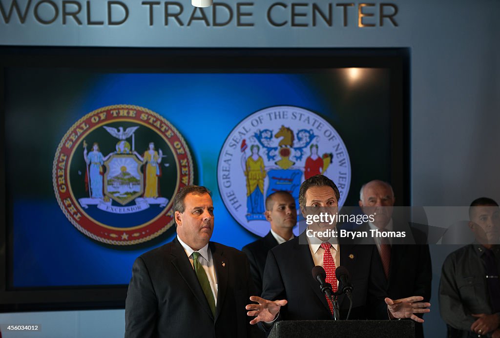 Govs Christie And Cuomo Discuss Security Protocols Against Terrorism