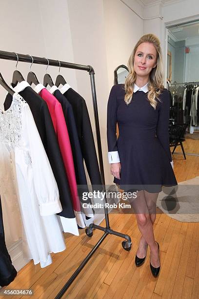 Nicky Hilton attends the Nicky Hilton For eLUXE Collection Preview at Bollare on September 24, 2014 in New York City.