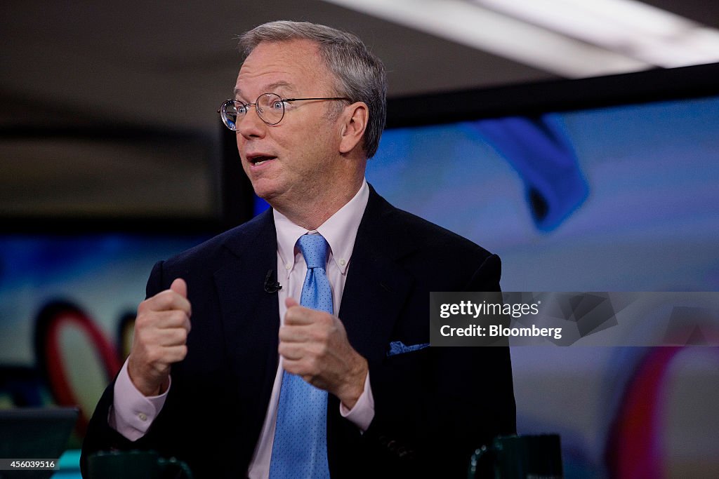 Google Inc. Chairman Eric Schmidt Interview