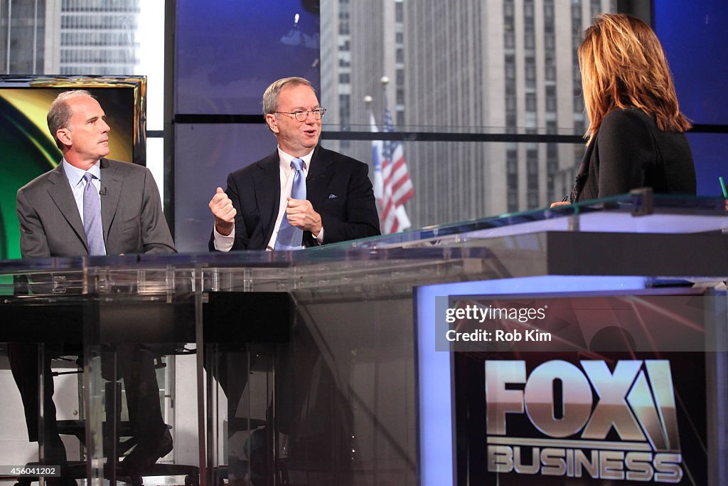 Eric Schmidt Visits FOX Business Network's "Opening Bell With Maria Bartiromo"