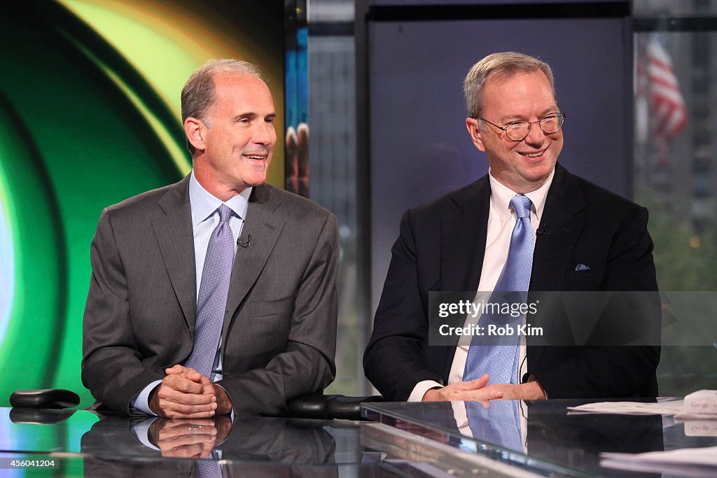 Eric Schmidt Visits FOX Business Network's "Opening Bell With Maria Bartiromo"