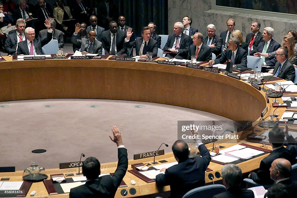 Obama Chairs UN Security Council Meeting On Foreign Terrorist Fighters