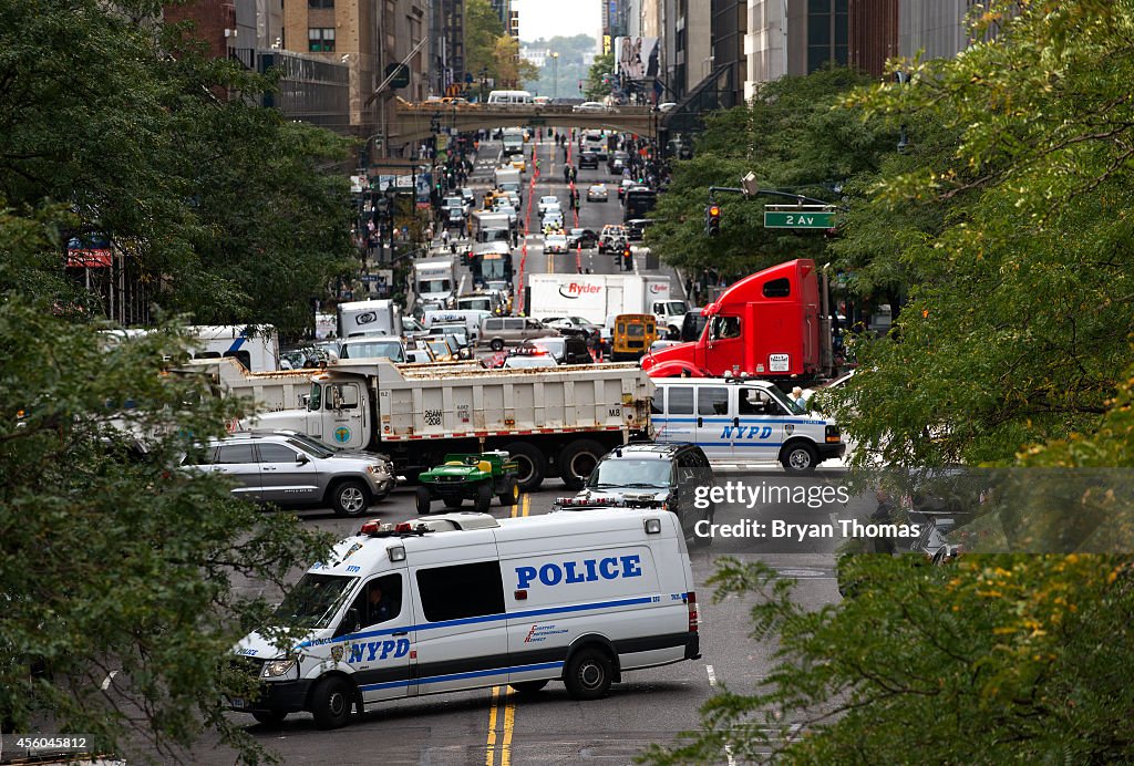 Security Tight Around United Nations During General Assembly